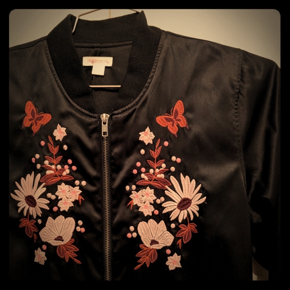 Xhilaration bomber jacket